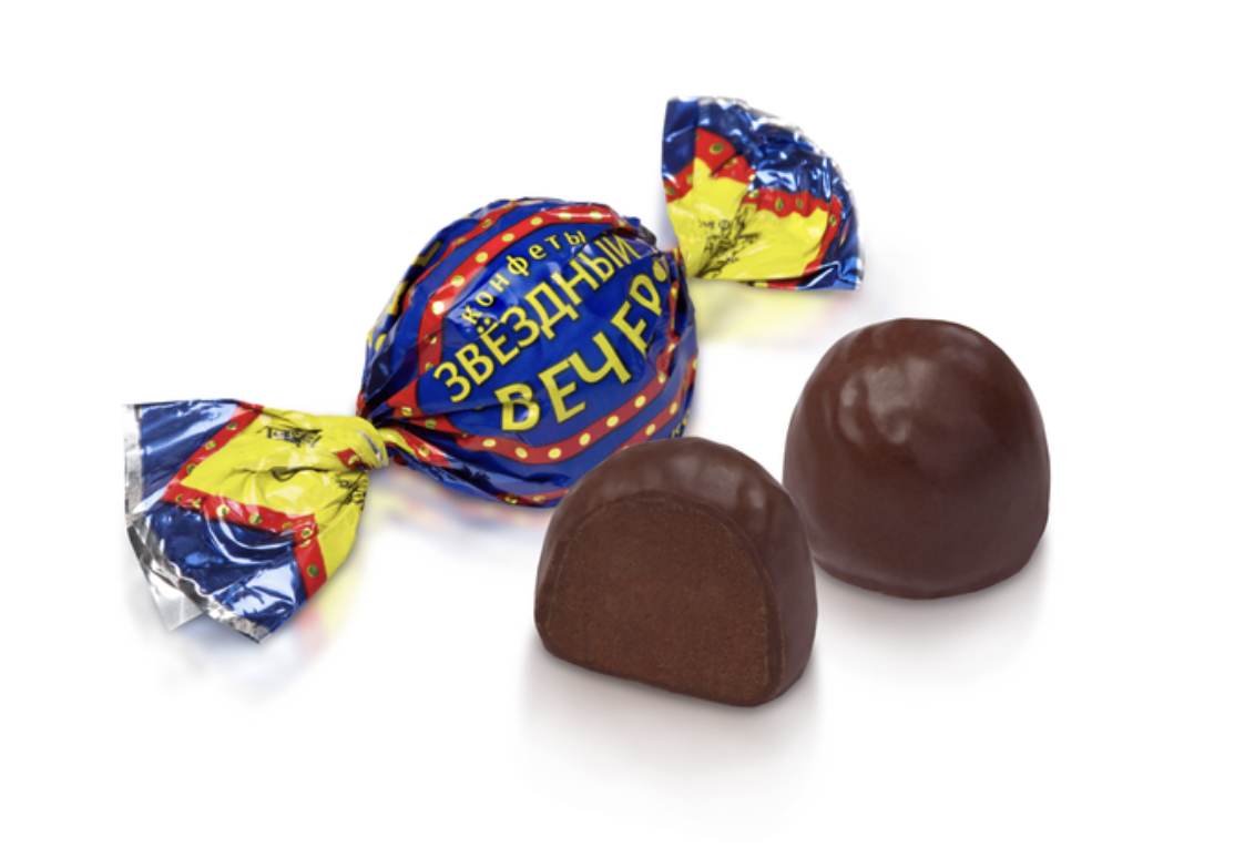 Цукерки Зоряний вечір ХБФ 1кг